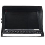 BOYO Vision VTM9003QFHD AHD/CVBS 4-Channel 1080p Full HD Quad-Display Monitor with Built-in DVR (9 Inch)