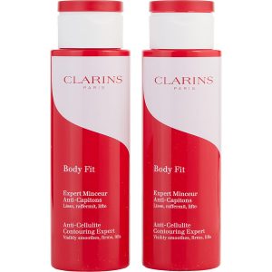 Body Fit Anti-Cellulite Contouring Expert --2x 200ml/6.9oz - Clarins by Clarins