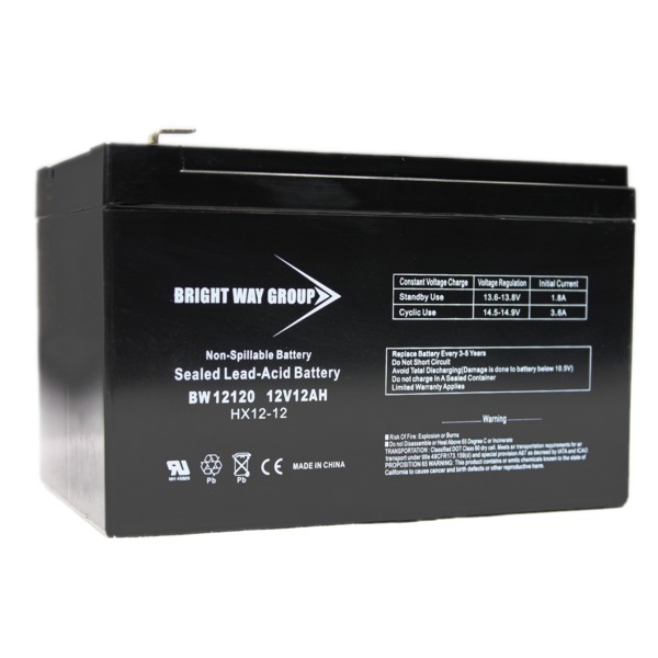 Bright Way Group BW 12120 F1 (0193) BWG 12120 F1 Sealed-Lead Acid Battery Bright Way Group BW 12120 F1 (0193) BWG 12120 F1 Sealed-Lead Acid Battery