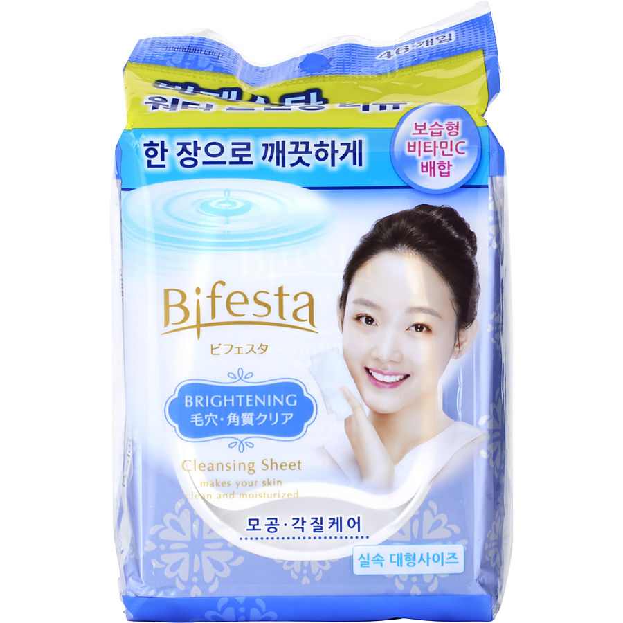 Brightening Cleansing Sheets --46sheets - Bifesta by Bifesta Brightening Cleansing Sheets --46sheets - Bifesta by Bifesta