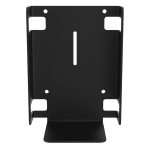 CTA Digital ADD-SBMB Metal Sanitizer Bottle Holder for Mobile Floor Stands (Black)