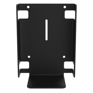 CTA Digital ADD-SBMB Metal Sanitizer Bottle Holder for Mobile Floor Stands (Black)