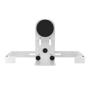 CTA Digital ADD-SPKW Magnetic Speaker Holder for Premium Locking Wall Mount and Mobile Floor Stands (White)