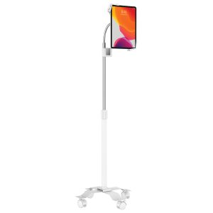 CTA Digital PAD-CGSW Compact Gooseneck Floor Stand for 7-Inch to 13-Inch Tablets