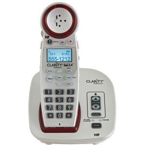 Clarity 59234.001 DECT 6.0 Extra-Loud Big-Button Speakerphone with Talking Caller ID