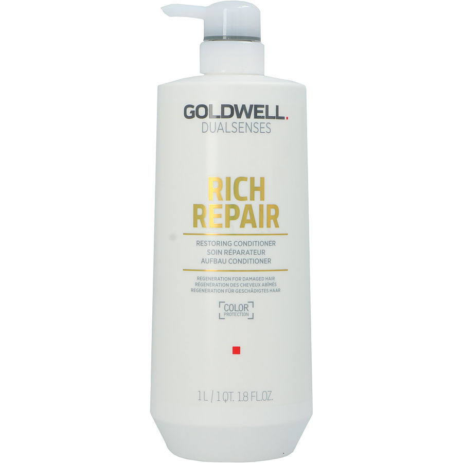 DUAL SENSES RICH REPAIR RESTORING CONDITIONER 33.8 OZ - GOLDWELL by Goldwell DUAL SENSES RICH REPAIR RESTORING CONDITIONER 33.8 OZ - GOLDWELL by Goldwell