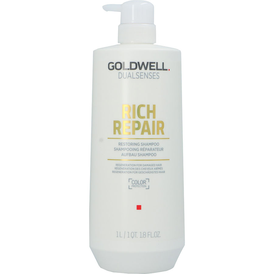 DUAL SENSES RICH REPAIR RESTORING SHAMPOO 33.8 OZ - GOLDWELL by Goldwell DUAL SENSES RICH REPAIR RESTORING SHAMPOO 33.8 OZ - GOLDWELL by Goldwell