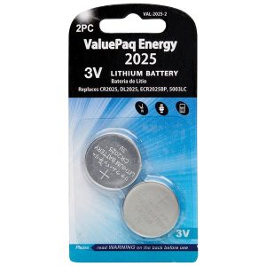 Dantona VAL-2025-2 ValuePaq Energy 2025 Lithium Coin Cell Batteries