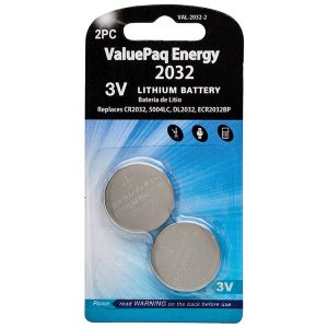 Dantona VAL-2032-2 ValuePaq Energy 2032 Lithium Coin Cell Batteries