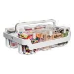 Deflecto 29003 Interlocking Multi-Bin Storage Organizer (9 Bins)