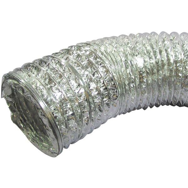 Deflecto F0408MSX/30 Supurr-Flex 4-Inch Multilayered Flexible Aluminum Duct (8 Feet) Deflecto F0408MSX/30 Supurr-Flex 4-Inch Multilayered Flexible Aluminum Duct (8 Feet)
