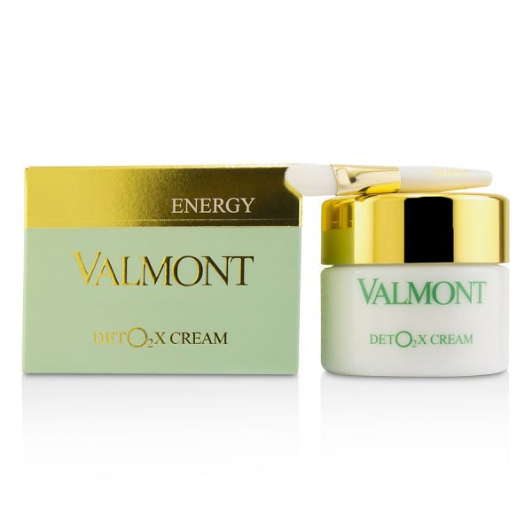 Deto2x Cream (Oxygenating & Detoxifying Face Cream)  --45ml/1.5oz - Valmont by VALMONT