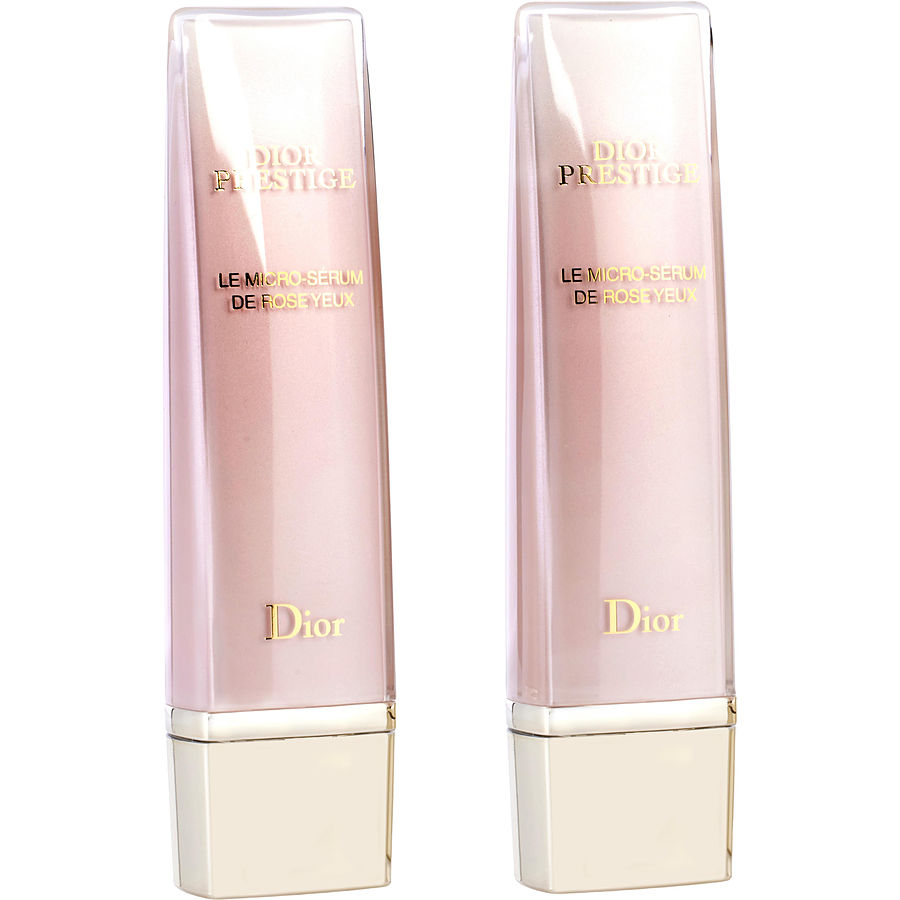 Dior Prestige Le Micro-Serum De Rose Yeux Illuminating Micro-Nutritive Eye Serum Duo --2 x 15ml/0.5oz - CHRISTIAN DIOR by Christian Dior Dior Prestige Le Micro-Serum De Rose Yeux Illuminating Micro-Nutritive Eye Serum Duo --2 x 15ml/0.5oz - CHRISTIAN DIOR by Christian Dior