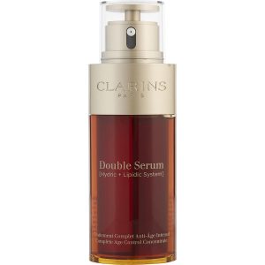 Double Serum (Hydric + Lipidic System) Complete Age Control Concentrate --75ml/2.5oz - Clarins by Clarins