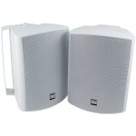Dual LU53PW 5.25" 3-Way Indoor/Outdoor Speakers (White)