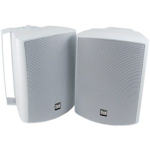 Dual LU53PW 5.25" 3-Way Indoor/Outdoor Speakers (White)