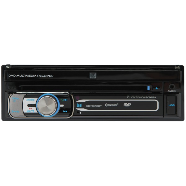Dual XDVD176BT 7-Inch Single-DIN In-Dash DVD/CD Receiver with Bluetooth Dual XDVD176BT 7-Inch Single-DIN In-Dash DVD/CD Receiver with Bluetooth