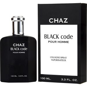 EAU DE COLOGNE SPRAY 3.3 OZ - CHAZ BLACK CODE by Jean Philippe