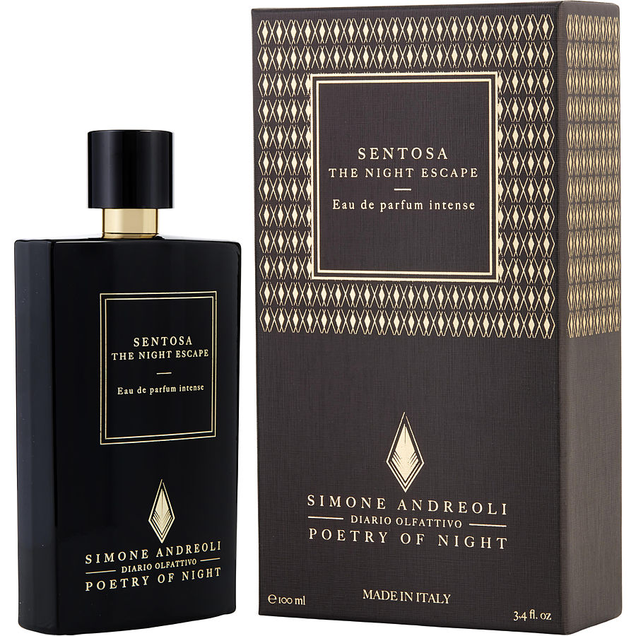 EAU DE PARFUM INTENSE SPRAY 3.4 OZ - SIMONE ANDREOLI SENTOSA THE NIGHT ESCAPE by Simone Andreoli EAU DE PARFUM INTENSE SPRAY 3.4 OZ - SIMONE ANDREOLI SENTOSA THE NIGHT ESCAPE by Simone Andreoli