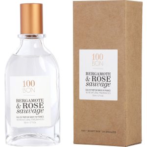 EAU DE PARFUM SPRAY 1.7 OZ - 100BON BERGAMOTE & ROSE SAUVAGE by 100BON