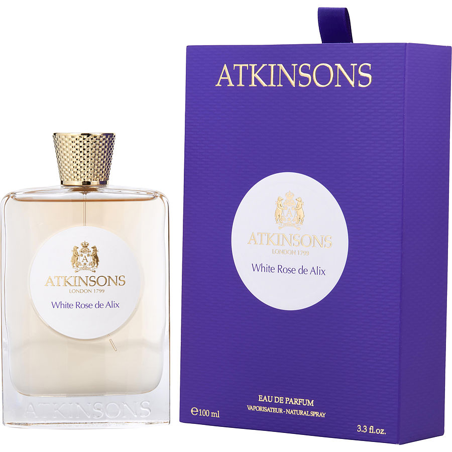 EAU DE PARFUM SPRAY 3.3 OZ - ATKINSONS WHITE ROSE DE ALIX by Atkinsons EAU DE PARFUM SPRAY 3.3 OZ - ATKINSONS WHITE ROSE DE ALIX by Atkinsons