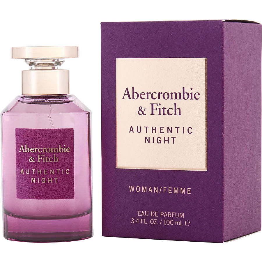 EAU DE PARFUM SPRAY 3.4 OZ - ABERCROMBIE & FITCH AUTHENTIC NIGHT by Abercrombie & Fitch EAU DE PARFUM SPRAY 3.4 OZ - ABERCROMBIE & FITCH AUTHENTIC NIGHT by Abercrombie & Fitch