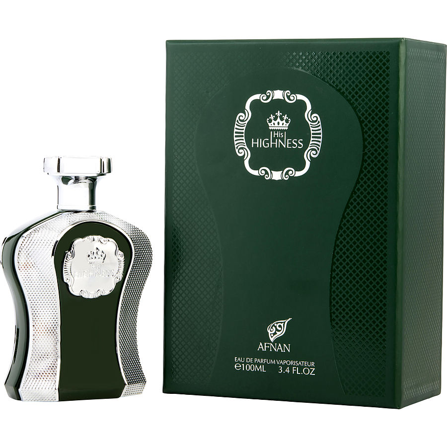 EAU DE PARFUM SPRAY 3.4 OZ - AFNAN HIS HIGHNESS GREEN by Afnan Perfumes EAU DE PARFUM SPRAY 3.4 OZ - AFNAN HIS HIGHNESS GREEN by Afnan Perfumes