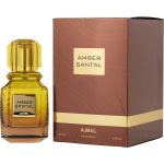 EAU DE PARFUM SPRAY 3.4 OZ - AJMAL AMBER SANTAL by Ajmal