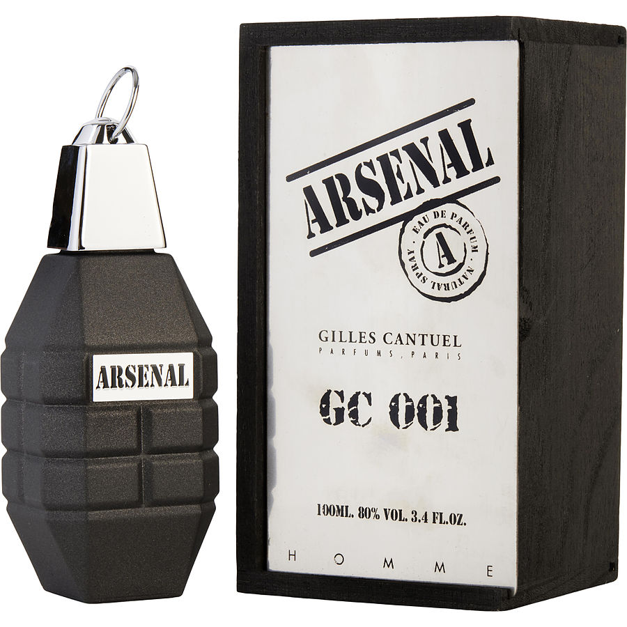 EAU DE PARFUM SPRAY 3.4 OZ - ARSENAL GC 001 by Gilles Cantuel EAU DE PARFUM SPRAY 3.4 OZ - ARSENAL GC 001 by Gilles Cantuel
