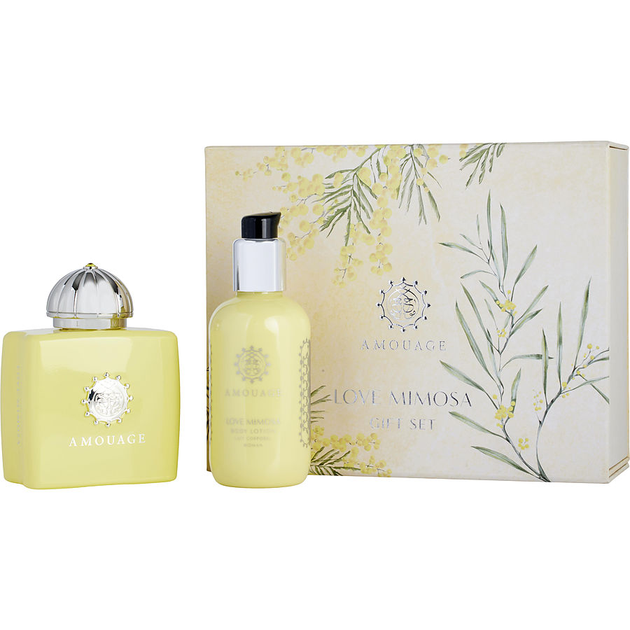 EAU DE PARFUM SPRAY 3.4 OZ & BODY LOTION 3.4 OZ - AMOUAGE LOVE MIMOSA by Amouage EAU DE PARFUM SPRAY 3.4 OZ & BODY LOTION 3.4 OZ - AMOUAGE LOVE MIMOSA by Amouage