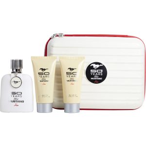 EAU DE PARFUM SPRAY 3.4 OZ & BODY LOTION 3.4 OZ & SHOWER GEL 3.4 OZ - MUSTANG 50 YEARS by Estee Lauder