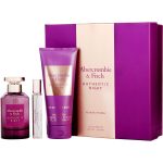 EAU DE PARFUM SPRAY 3.4 OZ & BODY LOTION 6.7 OZ & EAU DE PARFUM SPRAY 0.5 OZ - ABERCROMBIE & FITCH AUTHENTIC NIGHT by Abercrombie & Fitch