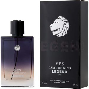EAU DE PARFUM SPRAY 3.4 OZ - GEPARLYS YES I AM THE KING LEGEND by Geparlys