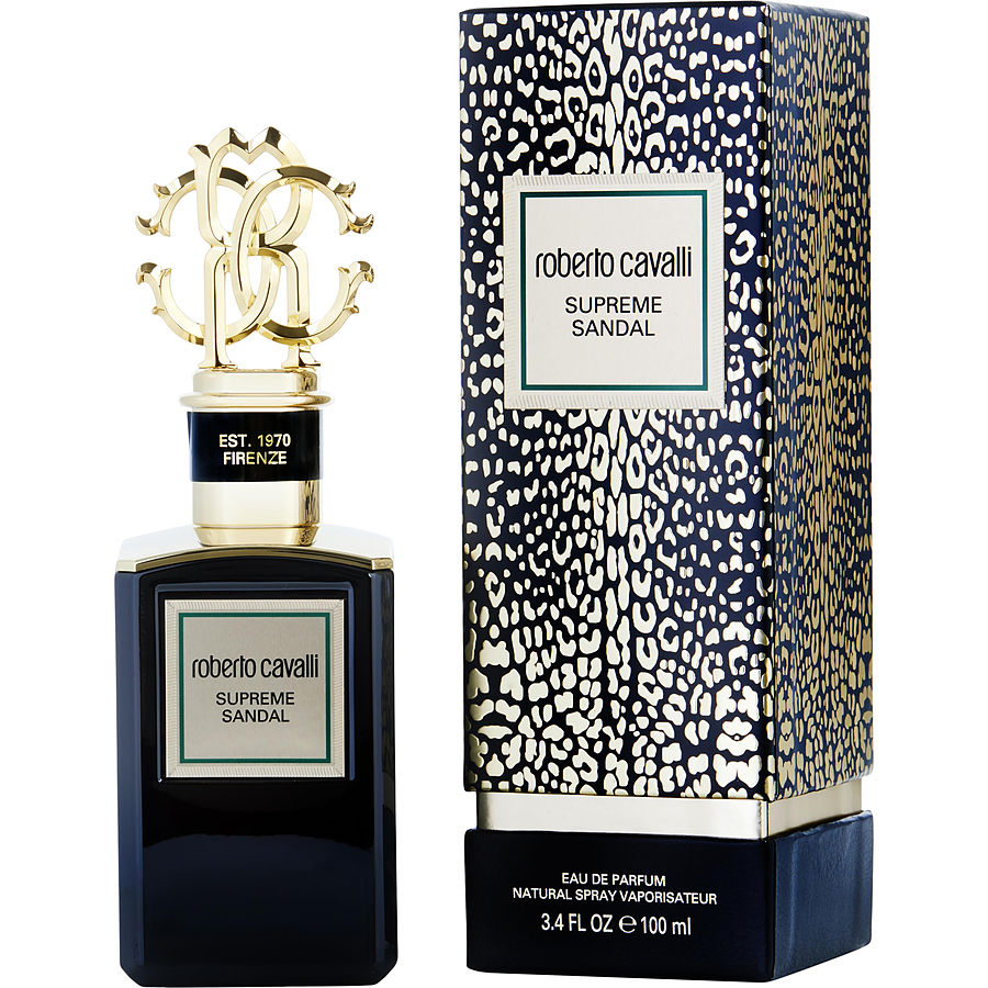 EAU DE PARFUM SPRAY 3.4 OZ - ROBERTO CAVALLI SUPREME SANDAL by Roberto Cavalli EAU DE PARFUM SPRAY 3.4 OZ - ROBERTO CAVALLI SUPREME SANDAL by Roberto Cavalli