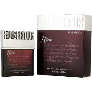 EAU DE PARFUM SPRAY 3.4 OZ - RUE BROCA R U SERIOUS by Rue Broca