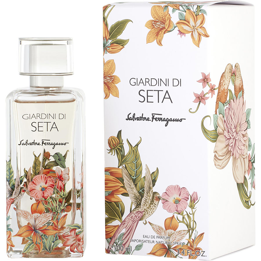 EAU DE PARFUM SPRAY 3.4 OZ - SALVATORE FERRAGAMO GIARDINI DI SETA by Salvatore Ferragamo EAU DE PARFUM SPRAY 3.4 OZ - SALVATORE FERRAGAMO GIARDINI DI SETA by Salvatore Ferragamo
