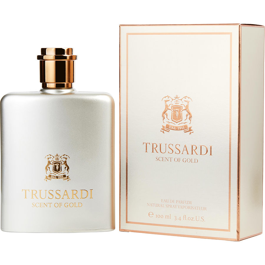 EAU DE PARFUM SPRAY 3.4 OZ - TRUSSARDI SCENT OF GOLD by Trussardi EAU DE PARFUM SPRAY 3.4 OZ - TRUSSARDI SCENT OF GOLD by Trussardi