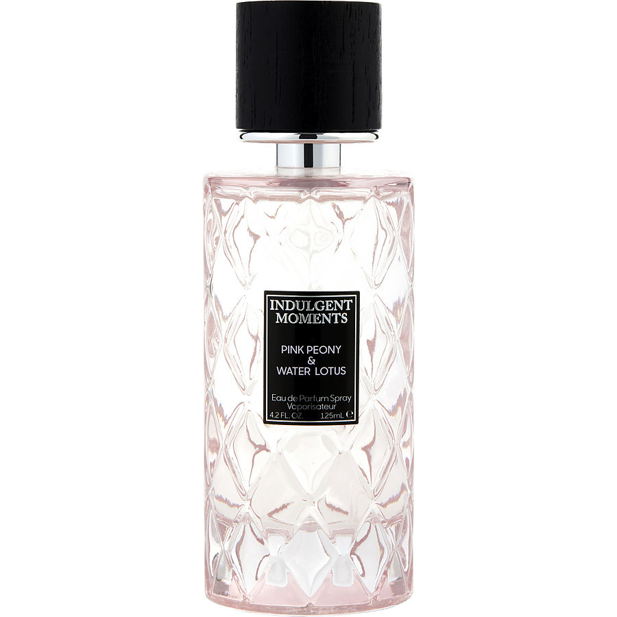 EAU DE PARFUM SPRAY 4.2 OZ (UNBOXED) - INDULGENT MOMENTS PINK PEONY & WATER LOTUS by Indulgent Moments EAU DE PARFUM SPRAY 4.2 OZ (UNBOXED) - INDULGENT MOMENTS PINK PEONY & WATER LOTUS by Indulgent Moments