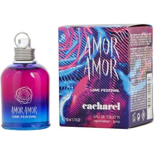 EDT SPRAY 1.7 OZ (SUMMER LIMITED EDITION) - AMOR AMOR LOVE FESTIVAL by Cacharel