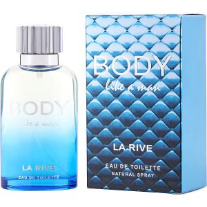 EDT SPRAY 3 OZ - LA RIVE BODY LIKE A MAN by La Rive