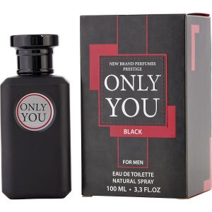 EDT SPRAY 3.3 OZ - NEW BRAND ONLY YOU BLACK by New Brand