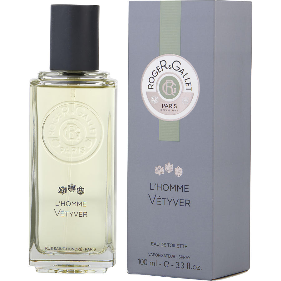 EDT SPRAY 3.3 OZ - ROGER & GALLET L'HOMME VETYVER by Roger & Gallet EDT SPRAY 3.3 OZ - ROGER & GALLET L'HOMME VETYVER by Roger & Gallet