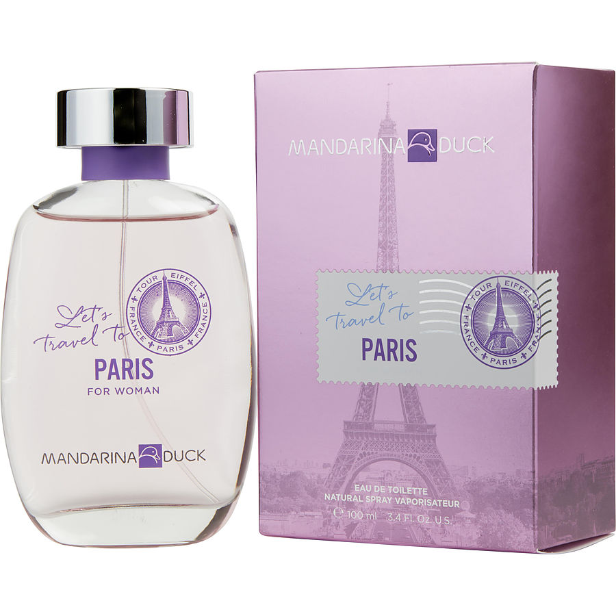 EDT SPRAY 3.4 OZ - MANDARINA DUCK LET'S TRAVEL TO PARIS by Mandarina Duck EDT SPRAY 3.4 OZ - MANDARINA DUCK LET'S TRAVEL TO PARIS by Mandarina Duck