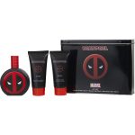EDT SPRAY 3.4 OZ & SHOWER GEL 3.4 OZ & AFTERSHAVE BALM 3.4 OZ - DEADPOOL DARK by Marvel
