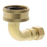 ERP 34FHT Dishwasher 90deg Inlet Brass Elbow Adapter for Whirlpool 34FHT