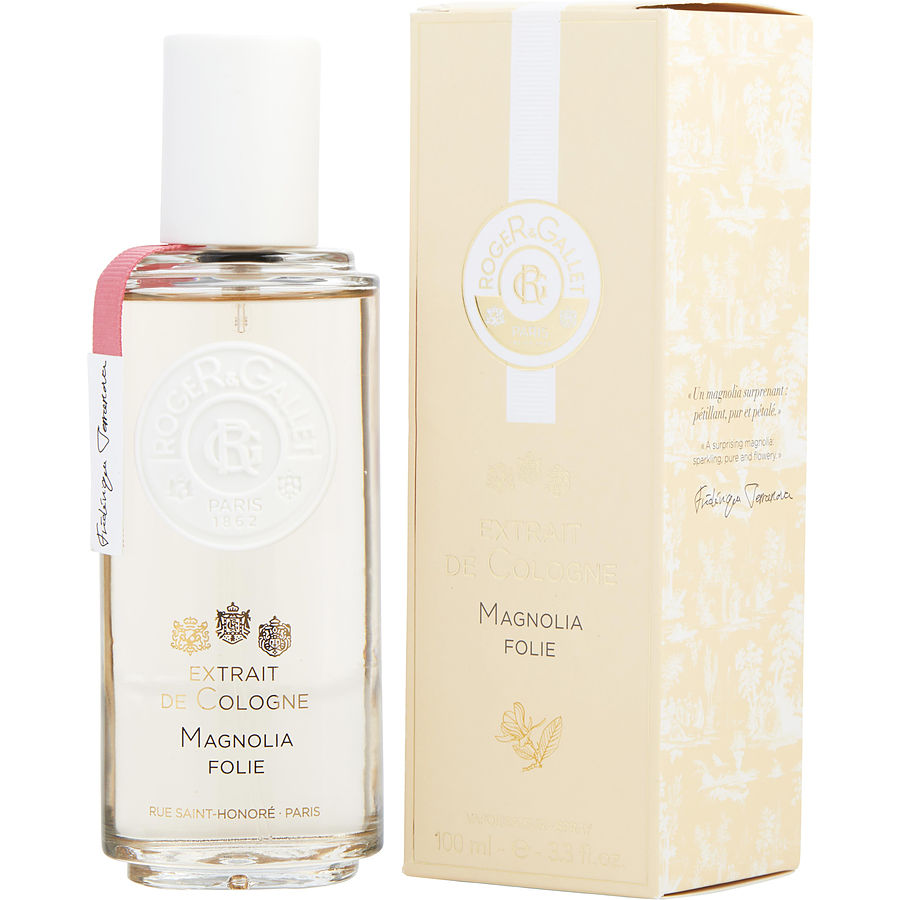 EXTRAIT DE COLOGNE SPRAY 3.3 OZ - ROGER & GALLET MAGNOLIA FOLIE by Roger & Gallet EXTRAIT DE COLOGNE SPRAY 3.3 OZ - ROGER & GALLET MAGNOLIA FOLIE by Roger & Gallet
