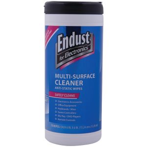 Endust for Electronics 259000 Antistatic Pop-up Wipes
