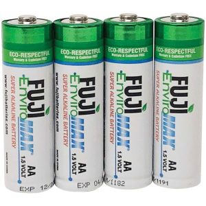 FUJI ENVIROMAX 4300BP4 EnviroMax AA Super Alkaline Batteries (4 pack)