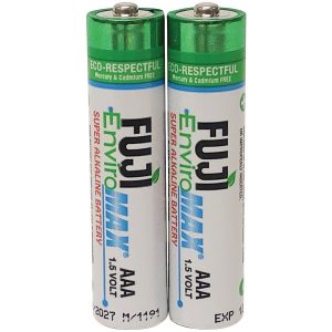 FUJI ENVIROMAX 4400BP2 EnviroMax AAA Super Alkaline Batteries (2 Pack)