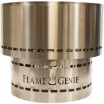 Flame Genie FG-19-SS Flame Genie INFERNO Wood Pellet Fire Pit (Stainless Steel)